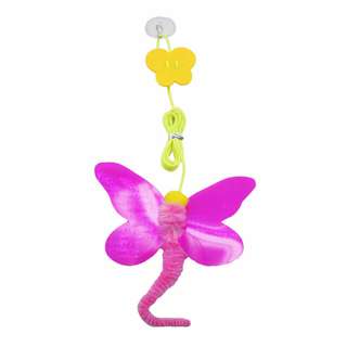 Amy N Carol Cat Teaser Sticky Hook Self Entertain Butterfly Amy N Carol Cat Teaser Sticky Hook Self Entertain Butterfly