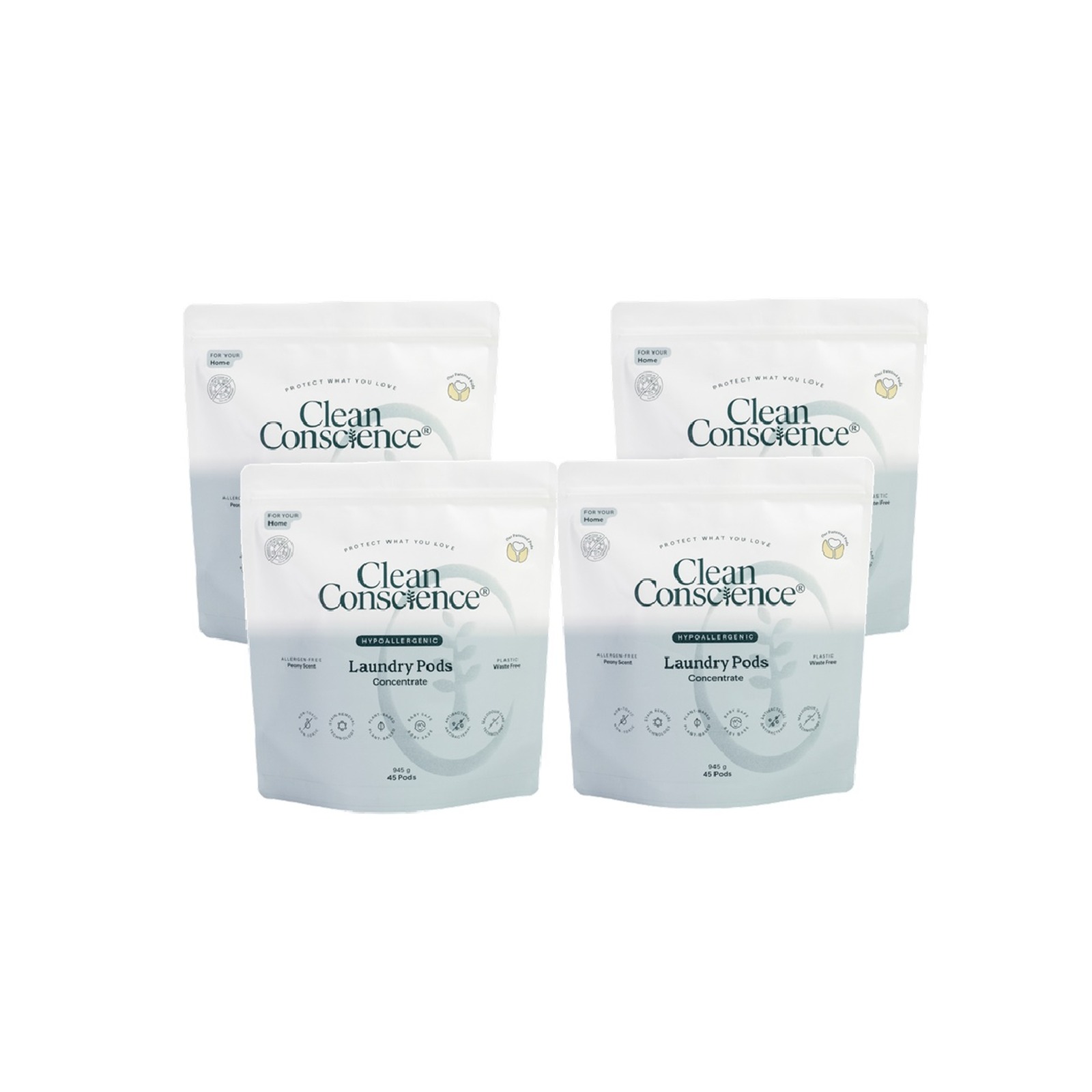 Clean Conscience Laundry Pods 6in1 Hypoallergenic (180 Pods) NTUC