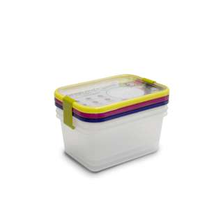 OMADA Set 3 Sanaliving storages ( 1.3L x 3)