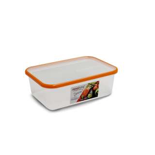 OMADA Sanaliving 2L Flat antibacterial container - orange