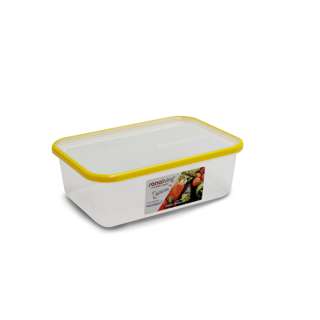 OMADA Sanaliving 2L Flat antibacterial container - yellow