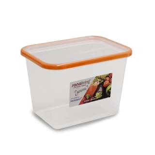 OMADA Sanaliving 2.1L antibacterial container - orange