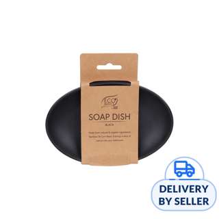 White Magic Eco Basics Eco Friendly Soap Dish Black