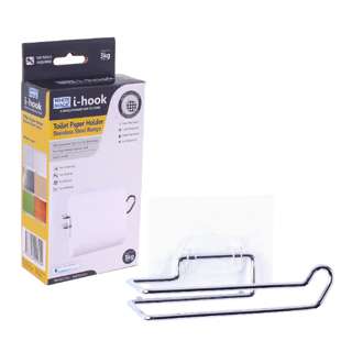 White Magic i-hook Toilet Paper Holder Stainless Steel Range