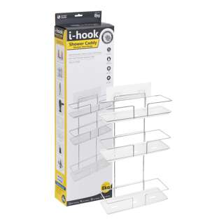 White Magic i-hook Shower Caddy Stainless Steel Range