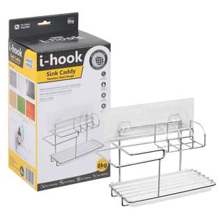 White Magic i-hook Sink Caddy Stainless Steel Range