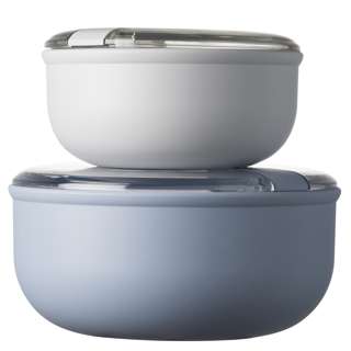 Omada PULL BOX round set of 2 - Sky Omada PULL BOX round set of 2 - Sky