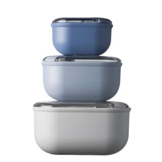 Omada PULL BOX square set of 3 - Sky