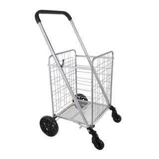 White Magic Handy Basket Cart - Medium 65L Capacity 35Kg