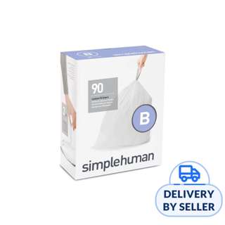 simplehuman Code B Custom Fit 6L Bin Liners (90 Liners)