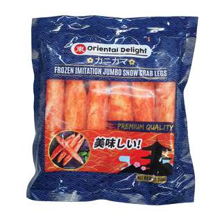 Oriental Delight Imitation Jumbo Snow Crab Leg