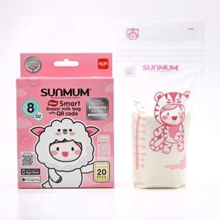 Sunmum 8oz Economy Series Breast Milk Storage Bag