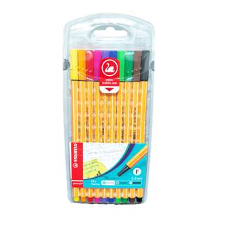 Stabilo point88 Fineliners Color - 10 Colours Stabilo point88 Fineliners Color - 10 Colours