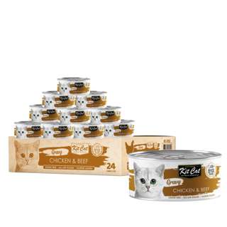 Kit Cat Gravy For Cats - Chicken & Beef