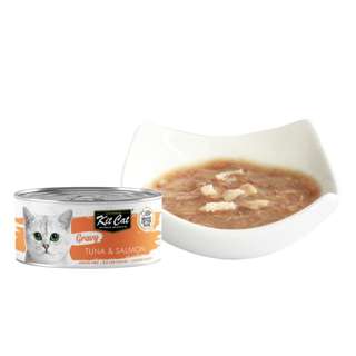 Kit Cat Gravy For Cats - Tuna & Salmon