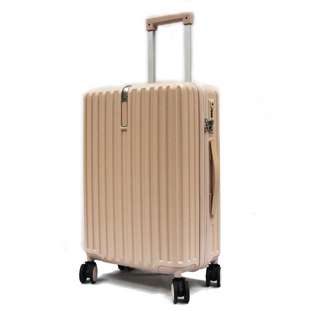 24" Cotton Candy PC Luggage with 8 Spinner Wheels - Pink