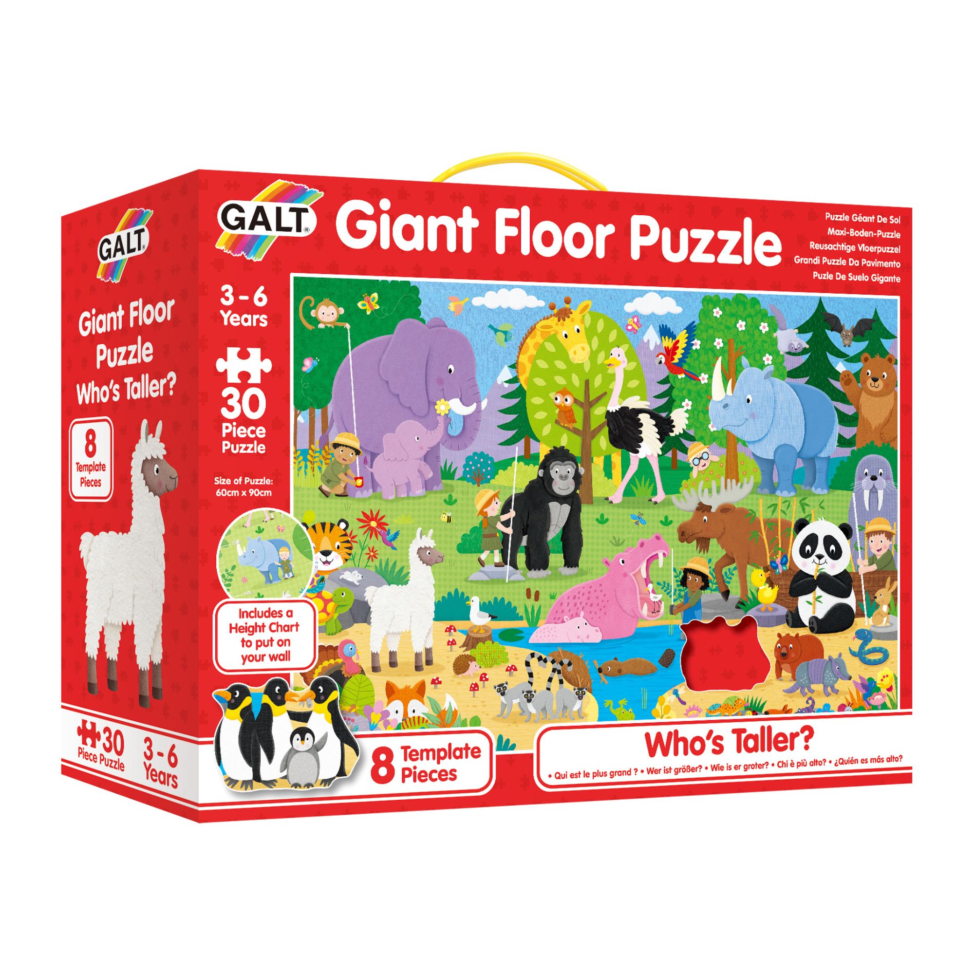 Galt Giant Floor Puzzles (Who's Taller) NTUC FairPrice