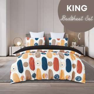 Microfine 500TC Microfiber Bedsheet Set (King) CAIUS