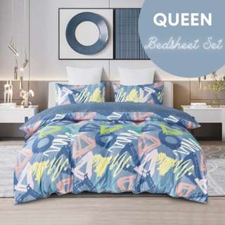 Microfine 500TC Microfiber Bedsheet Set (Queen) FINN