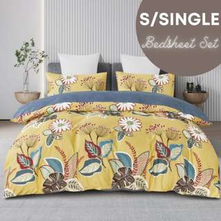 Microfine 500TC Microfiber Bedsheet Set (S/Single) PERSEPHONE