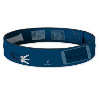 FlipBelt Classic Running Belt - Midnight Blue (Size - L)