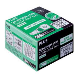 PLUS Whiper Mr Correction Tape Refill Green (6mm x 6m)