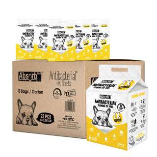 Absorb Plus Antibacterial Pee Pad For Dogs - (L Size),Carton