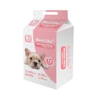 Absorb Plus Antibacterial Pet Sheet/Pee Pad For Dogs (S Size) Absorb Plus Antibacterial Pet Sheet/Pee Pad For Dogs (S Size)