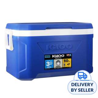Igloo Ice Box Profile II 50 Quarts (45 Ltr) Blue Igloo Ice Box Profile II 50 Quarts (45 Ltr) Blue