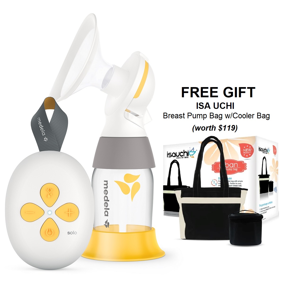 Medela Solo Hands-free Single Electric Breast Pump