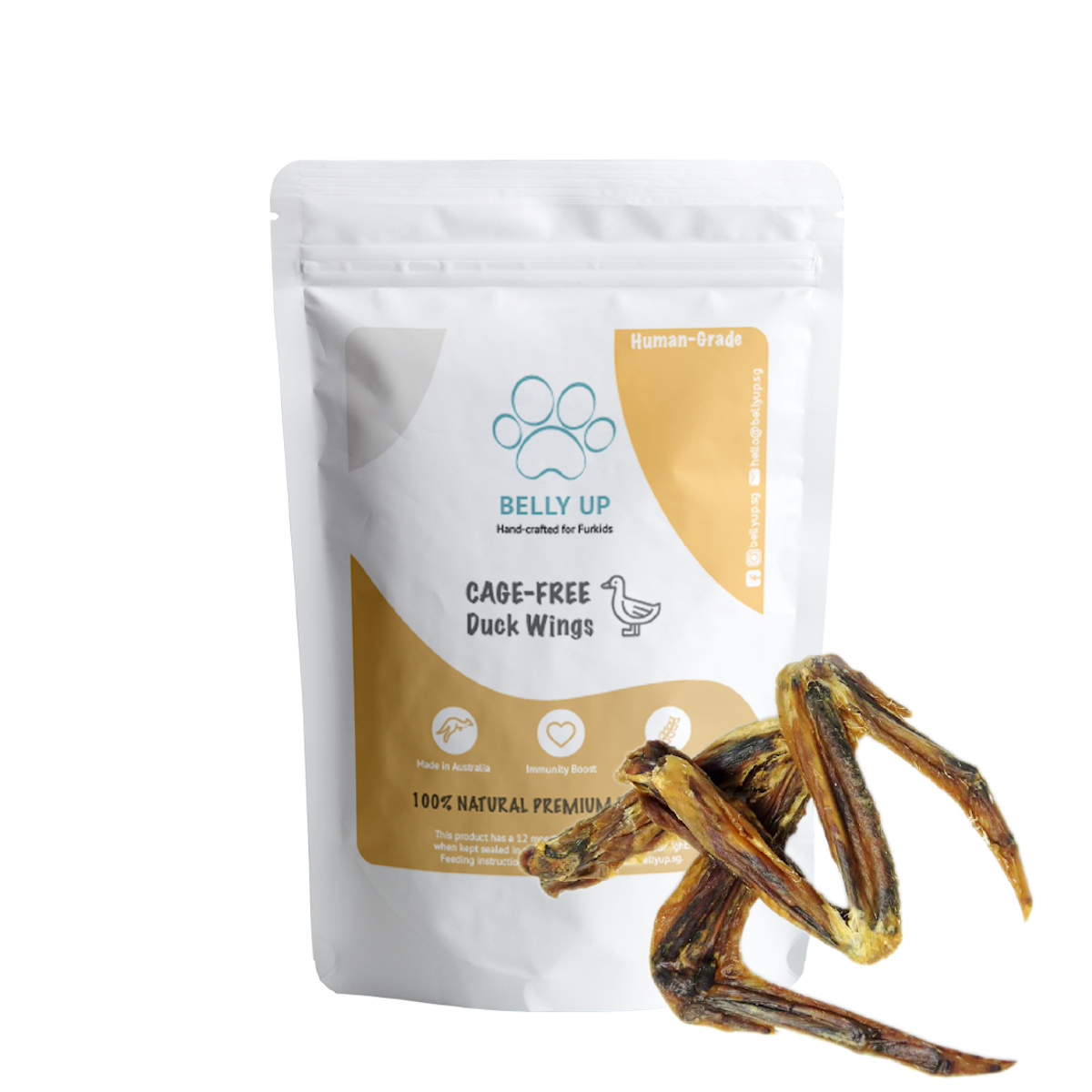 BELLY UP Australian Cage-Free Duck Wings