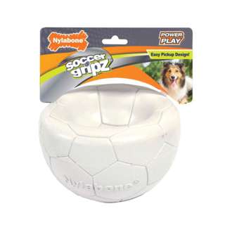 Nylabone PowerPlay Gripz Soccer Ball Dog Toy