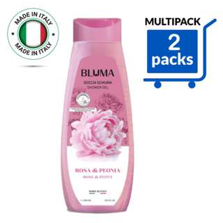 Bluma Italy Rose & Peony Showergel Refresh, Moisture & Tested