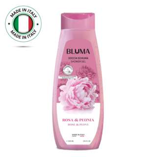 Bluma Italy Rose & Peony Showergel Refresh, Moisture & Tested