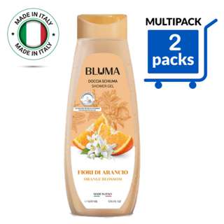 Bluma Italy Orange Blossom Showergel Refresh,Moisture & Teste