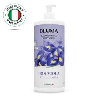 Bluma Italy Purple Iris Body Wash -Pump, Moisture, DermaTeste
