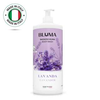 Bluma Italy Lavander Body Wash with Pump, Moisture,DermaTeste