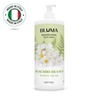 Bluma Italy White Musk Body Wash - Pump, Moisture, DermaTeste