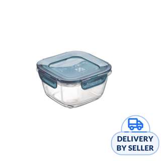Bormioli Rocco Food Storage Container Clip Cover Square 12cm