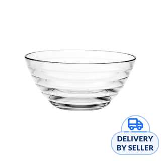 Bormioli Rocco Viva Glass Bowl Ribbed 20cm