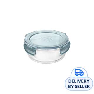 Bormioli Rocco Food Storage Container with Clip Round 14cm Bormioli Rocco Food Storage Container with Clip Round 14cm