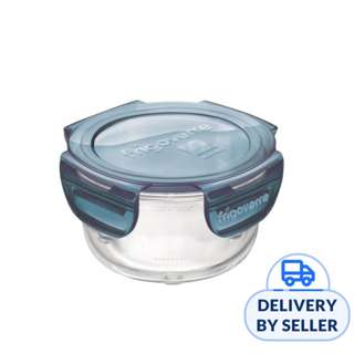 Bormioli Rocco Food Storage Container with Clip Round 10cm Bormioli Rocco Food Storage Container with Clip Round 10cm