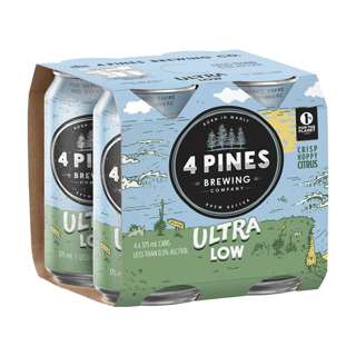 4 Pines Ultra Low Alcohol Free Pale Ale [0.5% ABV]