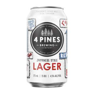 4 Pines Japanese Style Lager (Craft Beer)