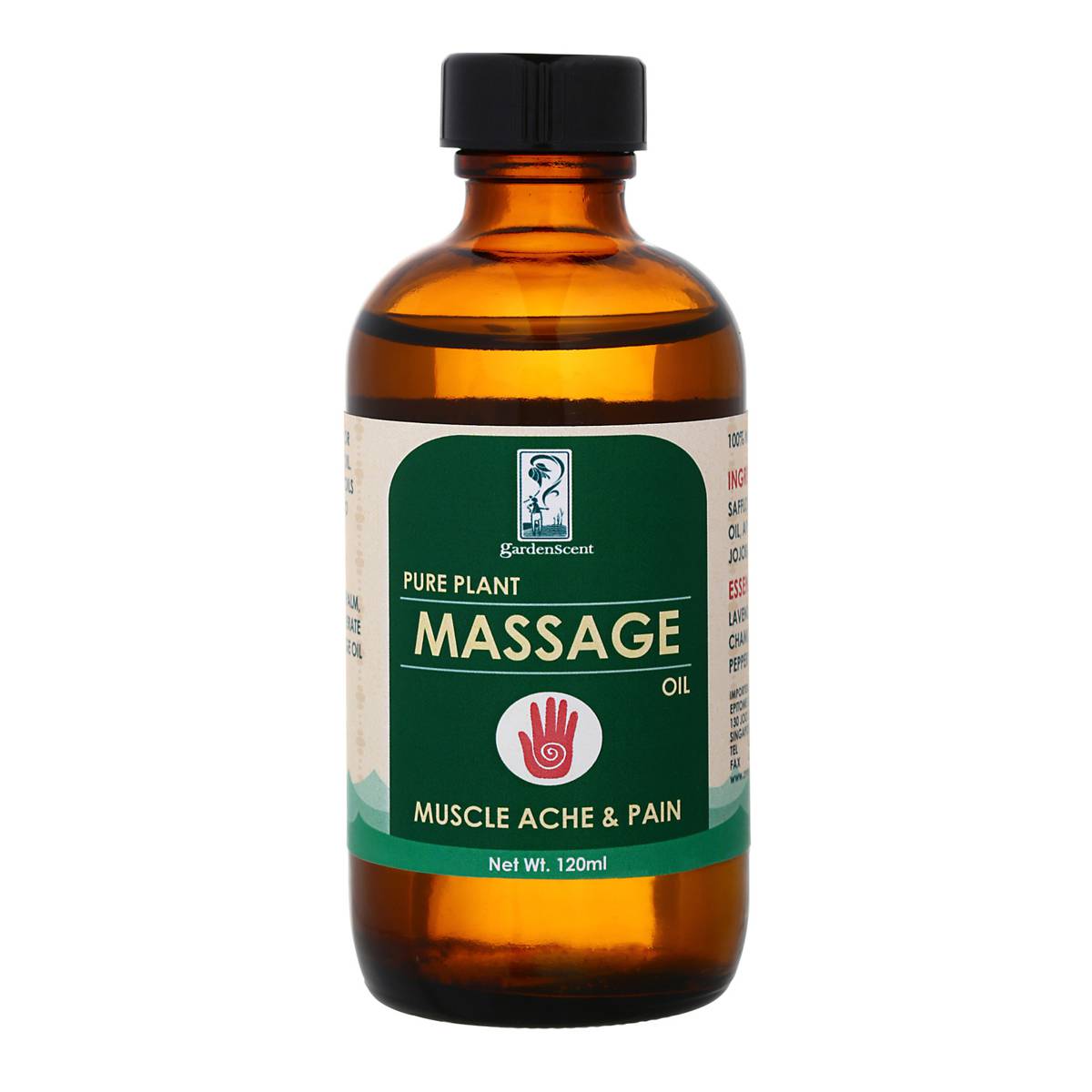 GardenScent Massage Oil, Muscle Ache & Pain NTUC FairPrice