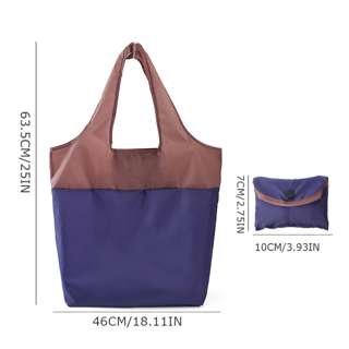 Sweet Home KL003 Foldable Reusable Shopping Bag - Purple