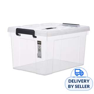 HOUZE 'HANDY' Handheld 47L Storage Box (Clear)