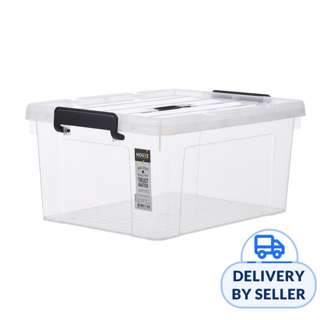 HOUZE 'HANDY' Handheld 33L Storage Box (Clear)