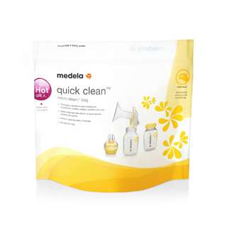 MEDELA Quick Clean Microwave Bag - 5 Pcs
