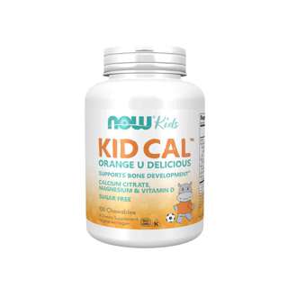 Now Foods Kid Cal, Tart Orange, Chewables